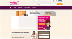 Desktop Screenshot of mamaresponsabila.ro